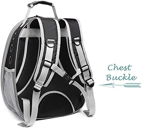 Bubble Cat Carrier Backpack, Transparent Pet Carrier Backpack for Small Puppy and Bunny, Space Capsule Bubble Cat Backpack Carrier, Airline Approved Waterproof Green Pet Backpack for Small Dog