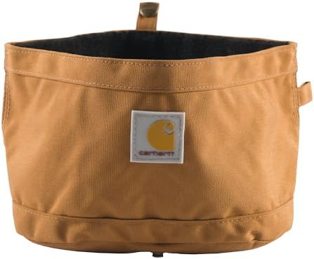 Carhartt Nylon Duck Travel Dog Bowl Carhartt Brown