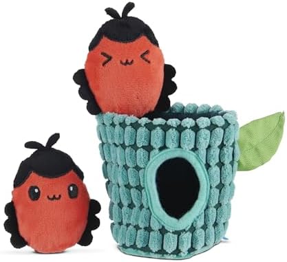 BarkBox Bao & BAB 3-in-1 Interactive Plush Dog Toy