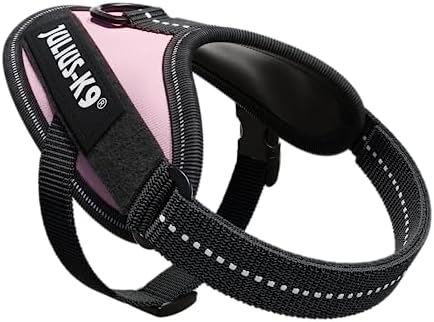 Julius-K9, 16IDC-PN-B1, IDC Powerharness, Dog Harness, Size: Baby 1, Pink