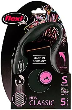 Flexi - New Classic Leash - Black - S - 16 ft