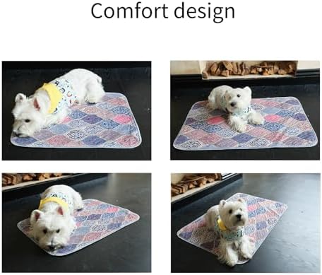Reusable Puppy Pee Pads, Super Absorbent, Waterproof and Leak Proof, Bottom Anti Slip, Washable, Puppy Toilet Training pad. Suitable for Small to Medium-Sized Dogs (24*36inch(2pieces))