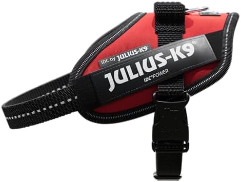 Julius-K9, 16IDC-R-MM, IDC Powerharness, Dog Harness, Size: Mini-Mini, Red