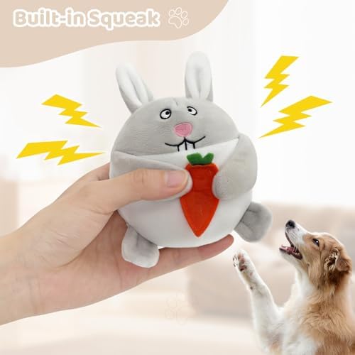 IFOYO Hide and Seek Dog Puzzle Toys, Plush Interactive Puppy Toys for Small, Medium Dogs, Easter Puppy Essentials