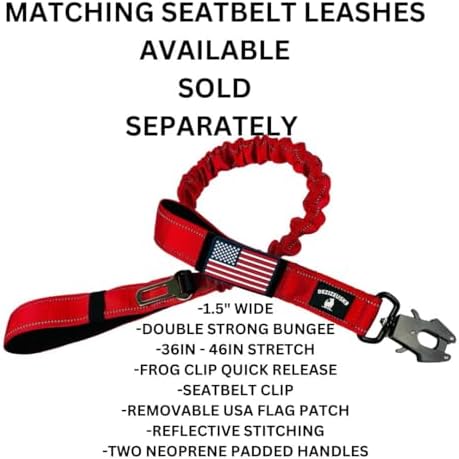 2" Wide Tactical Dog Collar Quick Release Metal Buckle D-Ring M-L-XL Dogs