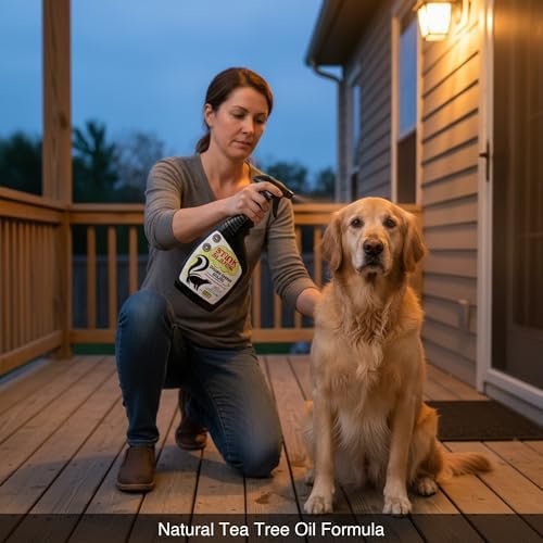 Mold Monster Stink Slayer Skunk Odor Eliminator Spray (22 oz) — Natural Tea Tree Oil Pet-Safe Formula | Removes Skunk, Urine & Vomit Smell from Fur, Furniture, Carpet, Car Interior | Made in USA