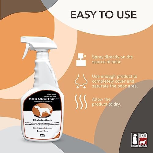 Thornell Odorcide Dog Odor-Off Spray Bottle, 22 oz