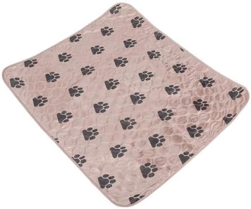 Reusable Dog Pee Pads, Waterproof Training Pads for Dogs, Dog Pee Pad Urine Mat for Pet Dogs Cats(70*80cm-Brown )