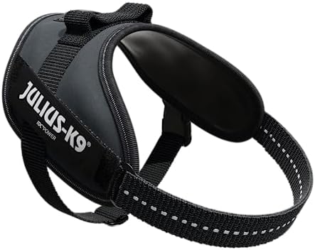 Julius-K9, 16IDC-ANT-M, IDC Powerharness, Dog Harness, Size: Mini, Anthracite