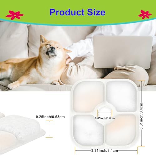 Cat Water Fountain Filter Replacement for PIXI Pet Water Fountain