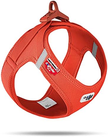 Vest Harness curli Clasp Air-Mesh Sun Orange XS