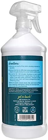 ALZOO Pet Stain & Odor Remover Spray for Dog & Cat Urine, Carpet, Furniture & Floors | Active Enzyme & Probiotic Formula | Citrus Vanilla Scent | Made in USA | 32 oz