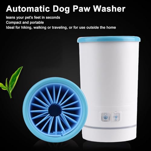 Automatic Dog Washer Cup, USB Charging Electric Pet Foot Cleaner