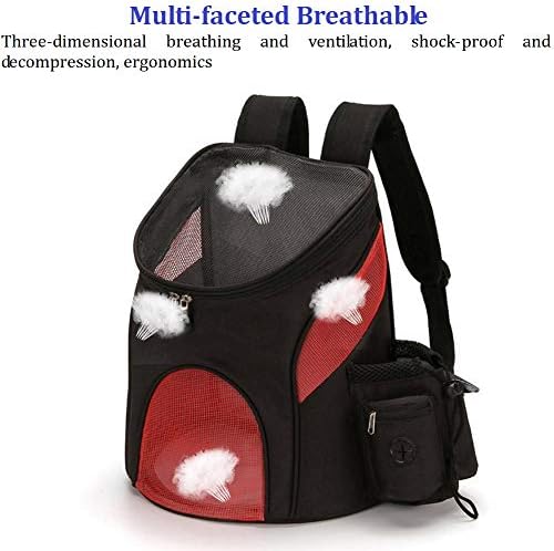 ETOPARS Pet Carrier Backpacks, Bag Carrier Pet Outdoor Backpack, Dog Travel Bag for Walking Hiking Bike and Motorcycle