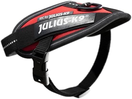 Julius-K9, 16IDC-R-B1, IDC Powerharness, Dog Harness, Size: Baby 1, Red
