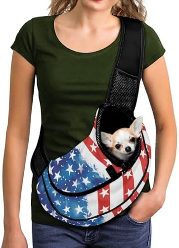 COEQINE Pet Carrier Sling for Cat Dogs Crossbody Purse for Woman Travel
