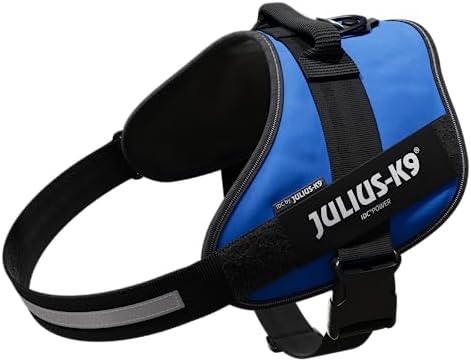Julius-K9, 16IDC-B-4, IDC Powerharness, Dog Harness, Size: 4, Blue