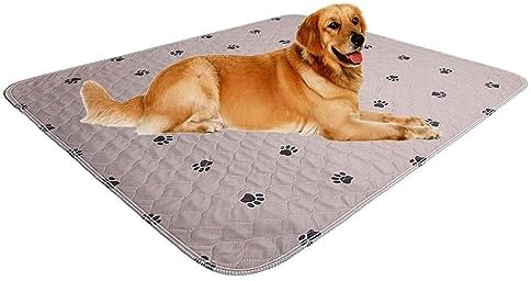 Washable Dog Pee Pads with Puppy Grooming Gloves,Puppy Pads,Reusable Pet Training Pads,Large Dog Pee Pad,Waterproof Pet Pads for Dog Bed Mat,Super Absorbing Whelping Pads