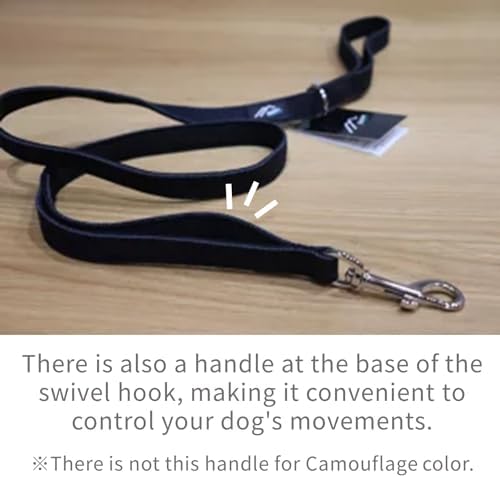[白山:Hakusan] Zero Dog Leash Made by Japanese, Cushion, Fit to Hand, Brown