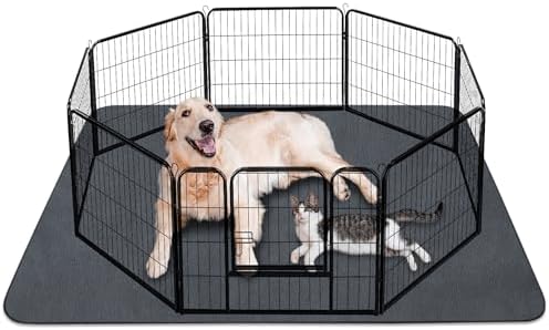 INVENHO Washable Pee Pads for Dogs 60"x48" Reusable Dog Pads Large Upgrade Non-Slip Dog Pee Pads Heavy Absorbency Puppy Pee Pads Quick Dry Whelping Pads/Waterproof Puppy Training Pad