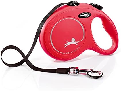Flexi Cl30T8.210.R Roll Leash New Classic L Tape 8 M, Red