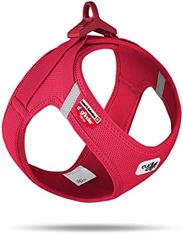 Vest Harness curli Clasp Air-Mesh Red XL