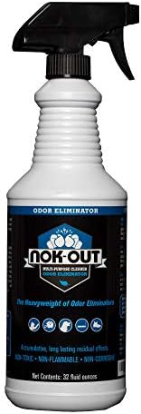 NOK OUT Odor Remover, Pet Deodorizer and Cleaning Spray, Made in the USA, 32 Fluid Ounce Spray