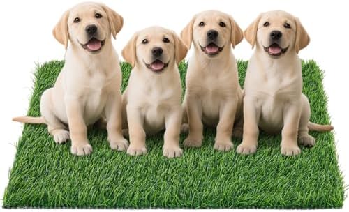 Replacement Artificial Grass Pee Pads for Dogs Potty Training to Pee & Poop