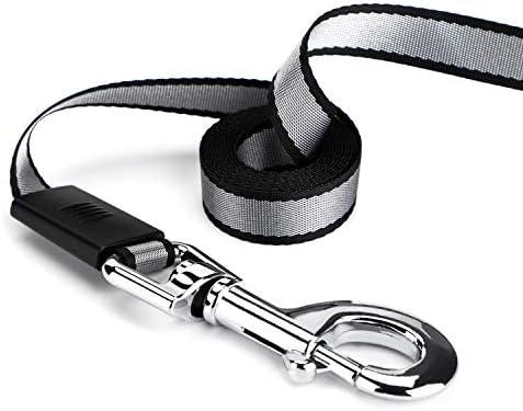 Segarty 26ft Dog Leash Retractable, 8m Dog Leads Long for Medium Large Breed Pets 44-110Lbs, No Tangle Nylon Tape and 1 Button Break & Lock Heavy Duty Leash for Training Running, Pink