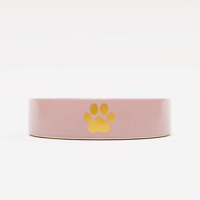 Slow Feeder Dog Bowls – Dog Bowl Slow Feeder – Microwaveable Dog Slow Feeder for All Breeds – Lead and BPA-Free Ceramic Pet Bowl – Pet Feeder for Fast Eaters
