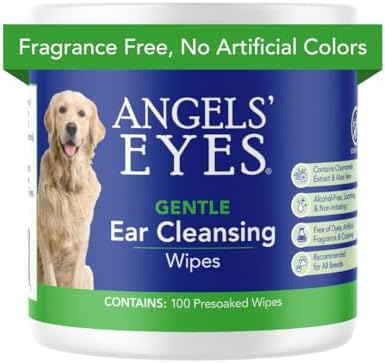 Angels' Eyes Dog & Cat Ear Wipes 100ct