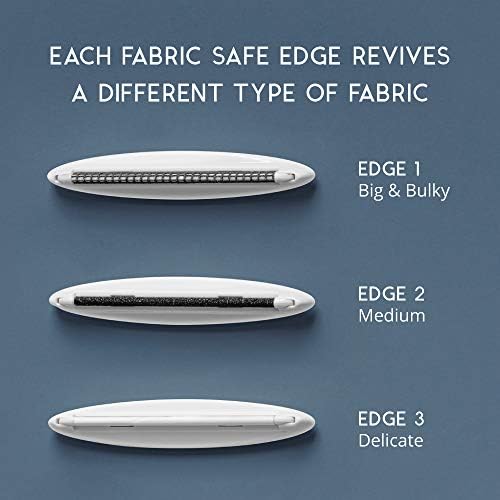 GLEENER Battery-Free Fabric Shaver & Lint Brush | Ultimate Fuzz Remover Sweater Comb | Lint Remover and Depiller for Clothing & Furniture (Navy)