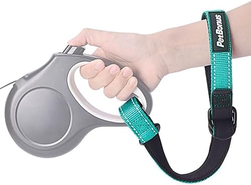 PetBonus Short Dog Leash, Safety Wrist Strap for Dog Retractable Leash