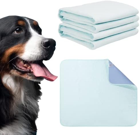Avont Washable Pee Pads for Dogs, 2 Pack Reusable Puppy Pads Waterproof Pet Whelping Pad, 18" x 24" Highly Absorbent Potty Training Incontinence Mat for Crate Playpen Kennel