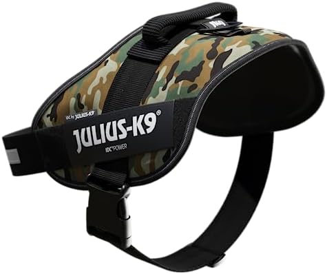 Julius-K9, 16IDC-C-3, IDC Powerharness, Dog Harness, Size: 3, Camouflage