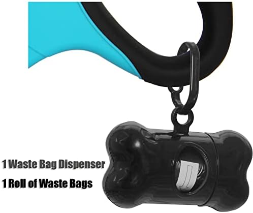 13 ft Retractable Dog Leash, Blue, S