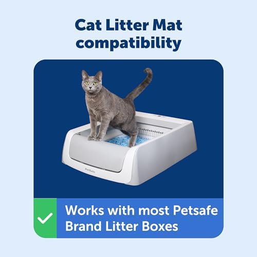 PetSafe Anti-Tracking Cat Litter Mat, Large 30 x 40 in
