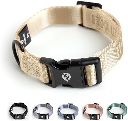 Fei & Eve Classic Dog Collar, Soft & Fur-Friendly