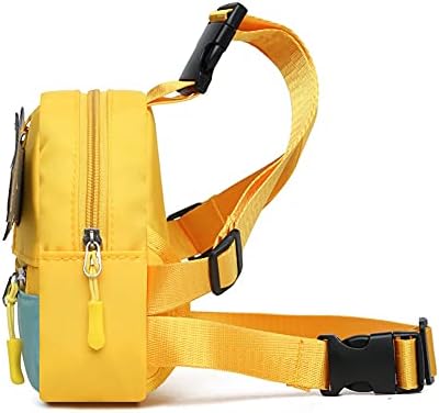 Dog Adjustable Backpack Pet Harness Bag Saddlebag Snack/Water Bottle Bag for Outdoor Travel Hiking Camping Orange One Size CWBAG003-OE 0