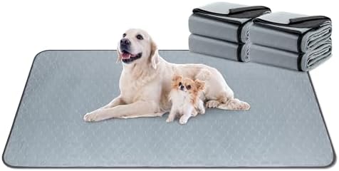 DAHAPYBOO Extra Large Washable Pee Pads for Dogs 36x72,4 Pack