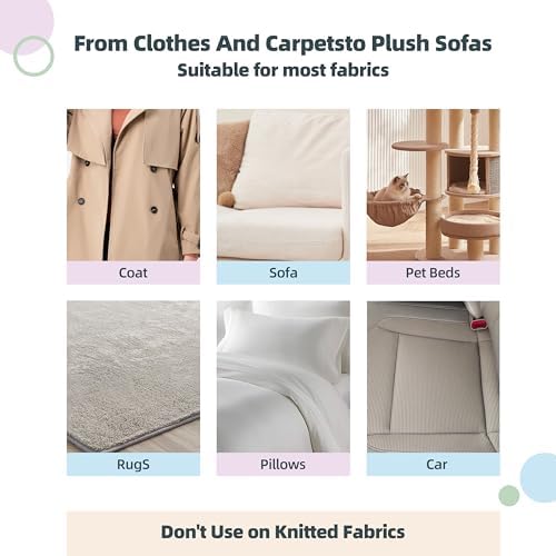 Flex MAX & Pro Pet Hair Remover Kit By LINTPLUS - Dog & Cat Hair Removal Tool for Furniture, Carpets, Rugs & Couches - Easy to Use, Reusable Carpet Scraper for Pet Hair