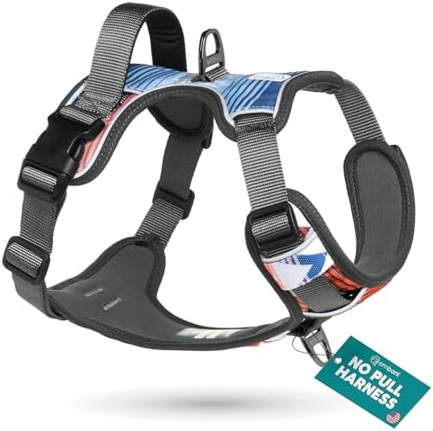 Embark No Pull Dog Harness, Reflective Adjustable Training Vest, No Choke