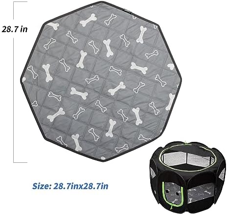 Washable Pee Pads for Dogs, Reusable Puppy Pads Pet Training Pads , Waterproof Machine Wash, Suitable for Floor Protector, Couch Cover, Crate, Potty Training, 26.8 Inch 1 Pack (Octagon)