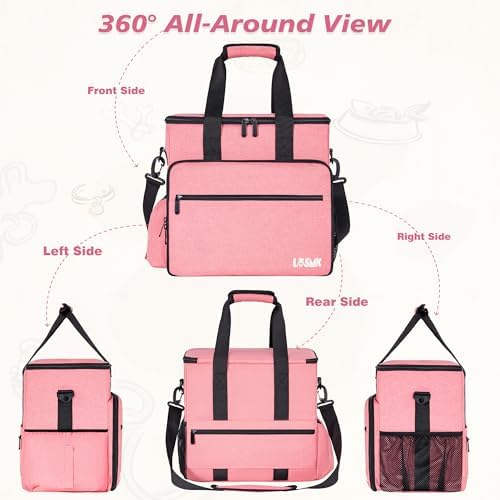 Dog Travel Bag, Large Pet Travel Set with Multi-Function Pockets