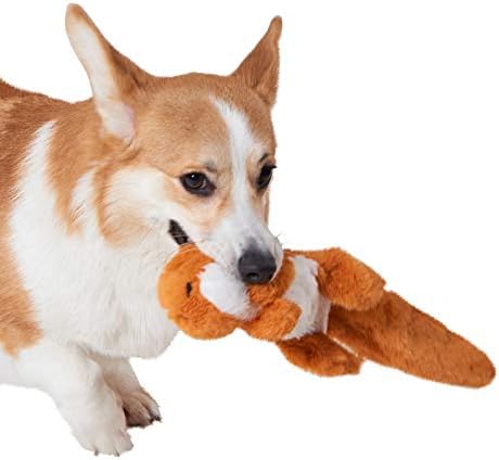 JOYELF Plush Squeaky Toys for Medium and Large Dogs - No Stuffing, Durable Interactive 3 Pack With Squeaky and Crinkle Paper - Penguin, Polar Bear and Otter
