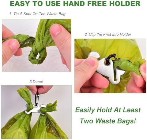 Dog Waste Bag Dispenser Pet Poop Bags Holder for Doggie Waste Bags Dispensers Soft Fabric Zipper Small Doggy Puppy Pouch for Leash Accessory Attachment with Carrier,2PCS Purple&Black