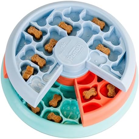 Outward Hound Nina Ottosson Lickin’ Layers 3-in-1 Dog Toy Treat Puzzle, 7"