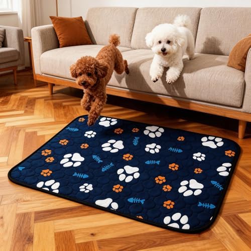 Washable Dog Pee Pads, Waterproof Training Mat,Medium