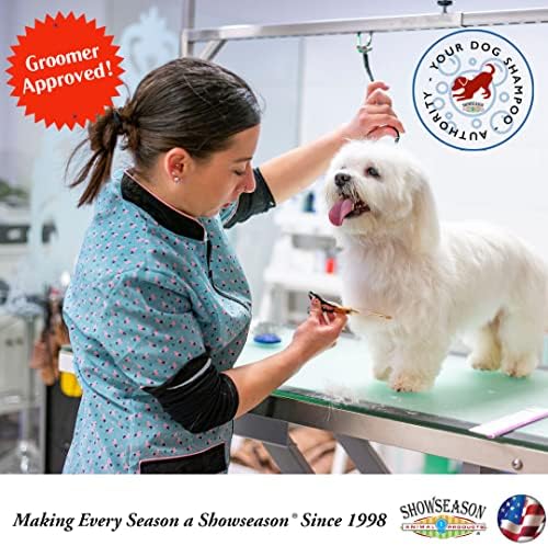 South Bark's Blueberry Facial® Pet Shampoo 12 oz. | Brightener & Tear Stain Remover | Long-Lasting Odor Eliminator | Cruelty-Free | Paraben-Free | Made in The USA