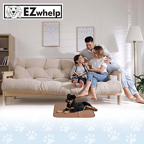 EZwhelp Reusable Dog Pee Pads, Washable Waterproof Puppy Training Pad 20x27